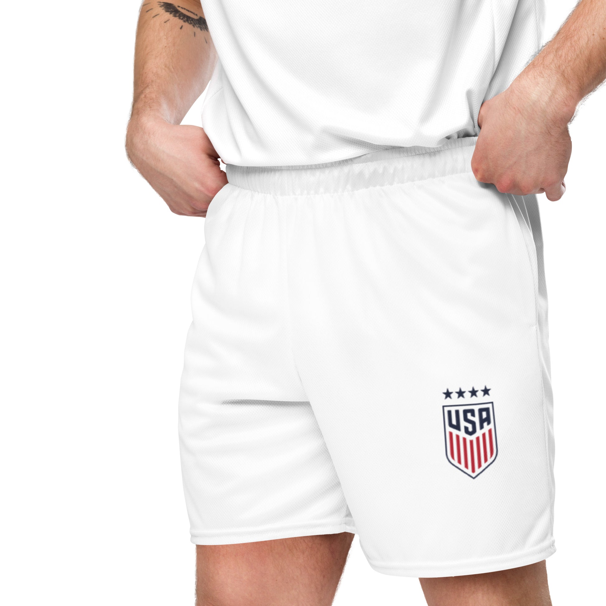 Comfortable USA athletic shorts for everyday wear